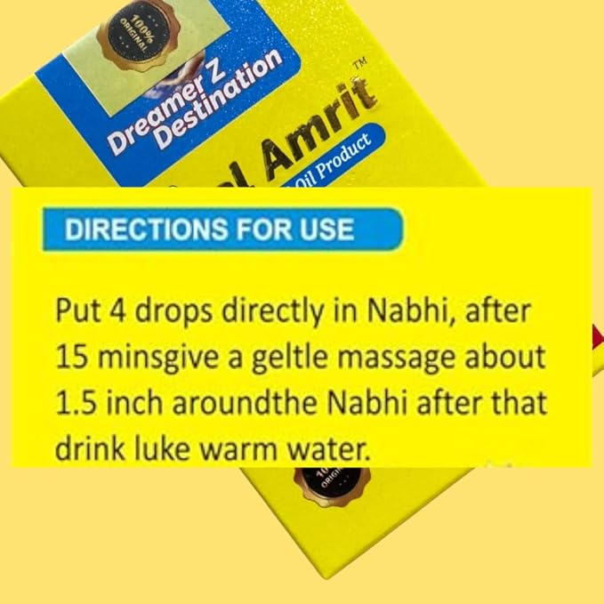 Navel Amrit Ayurvedic Herbal Oil - Image 2