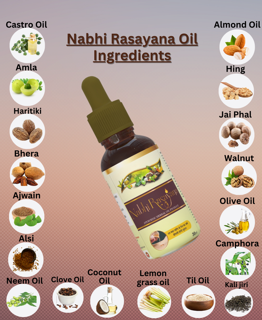 Nabhi Rasayana  ayurvedic herbal oil - Image 3