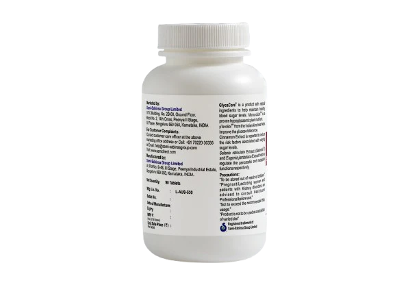 samidirect GlycaCare 90 tablets - Image 1