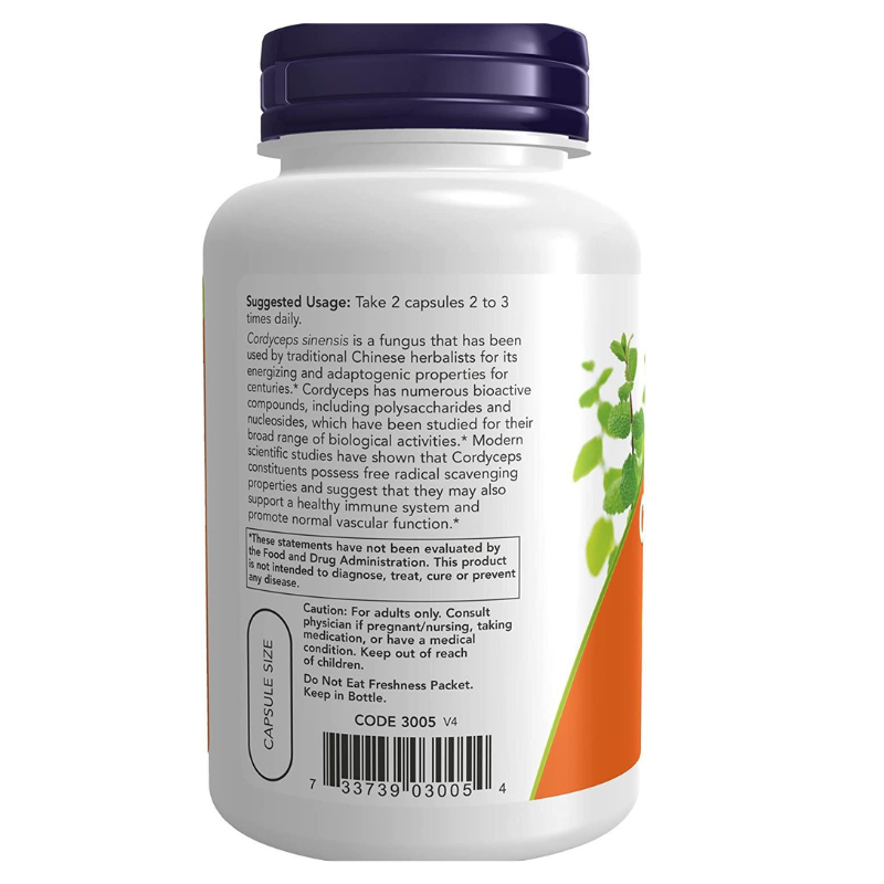 Now Cordyceps 90 capsule - Image 2