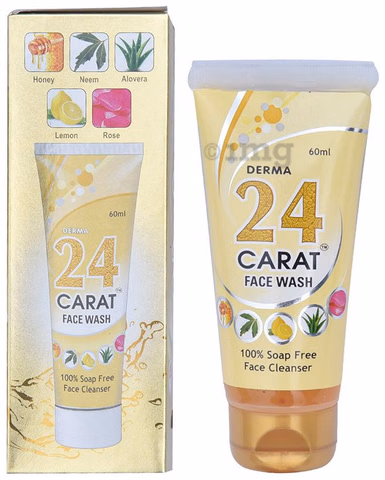 Derma 24 Carat Face Wash 60ml