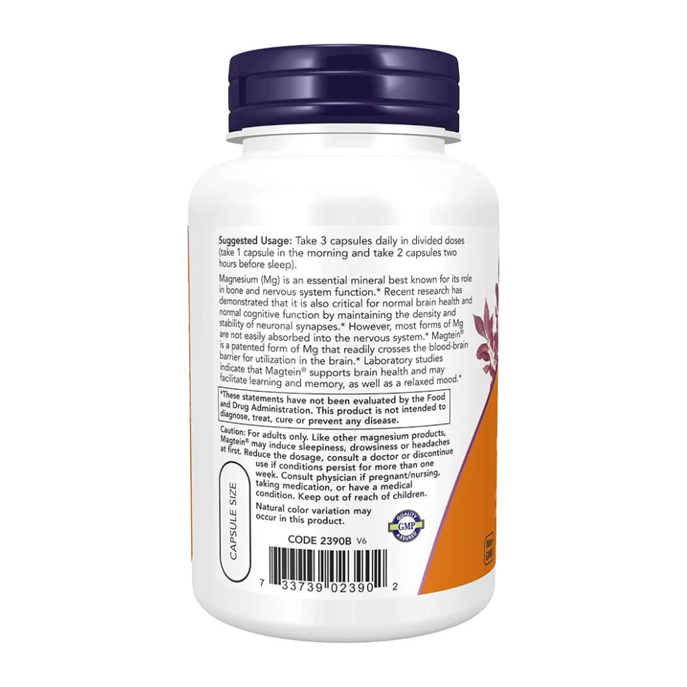 Now Magtein 90 veg capsule - Image 1