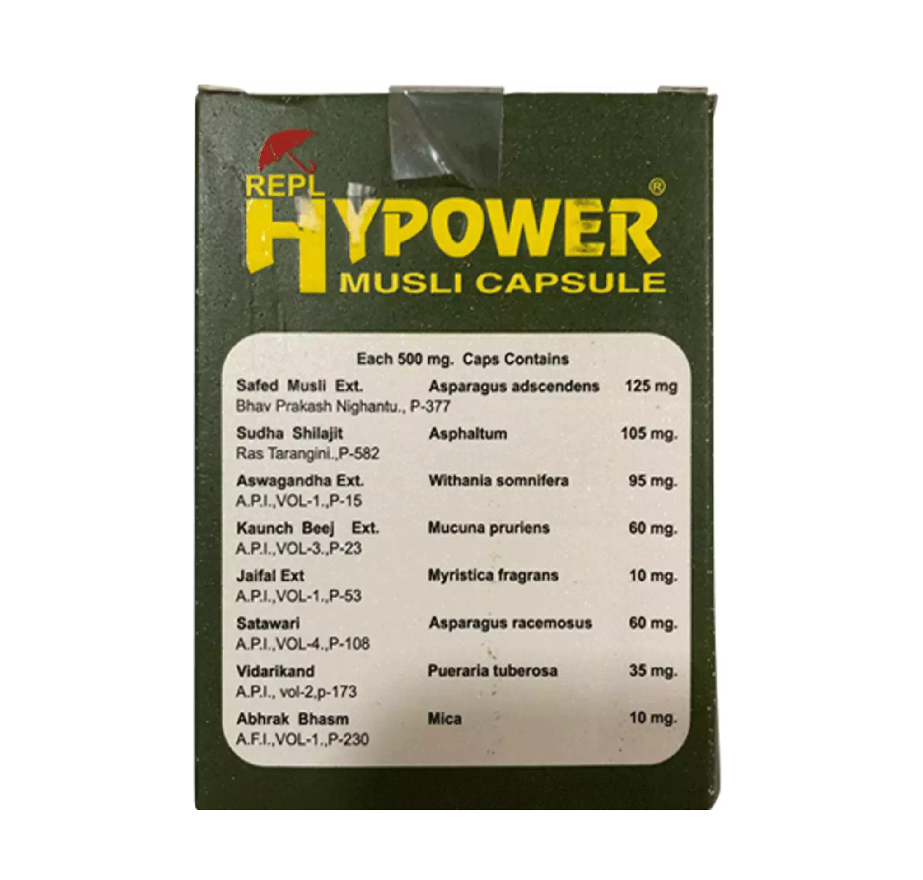 REPL Hypower Musli Ayurvedic Capsule for Men - Image 2