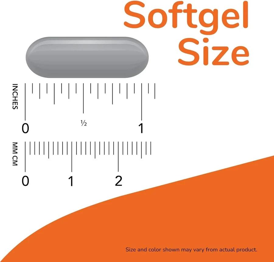 Now ultra Omega-3 fish oil 90 softgel - Image 1