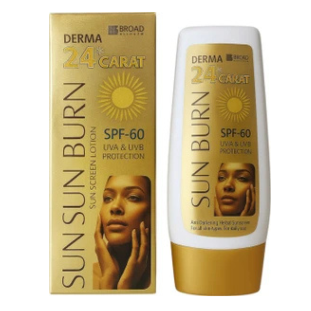 24 carat Sun Burn Sunscreen Lotion -100gm